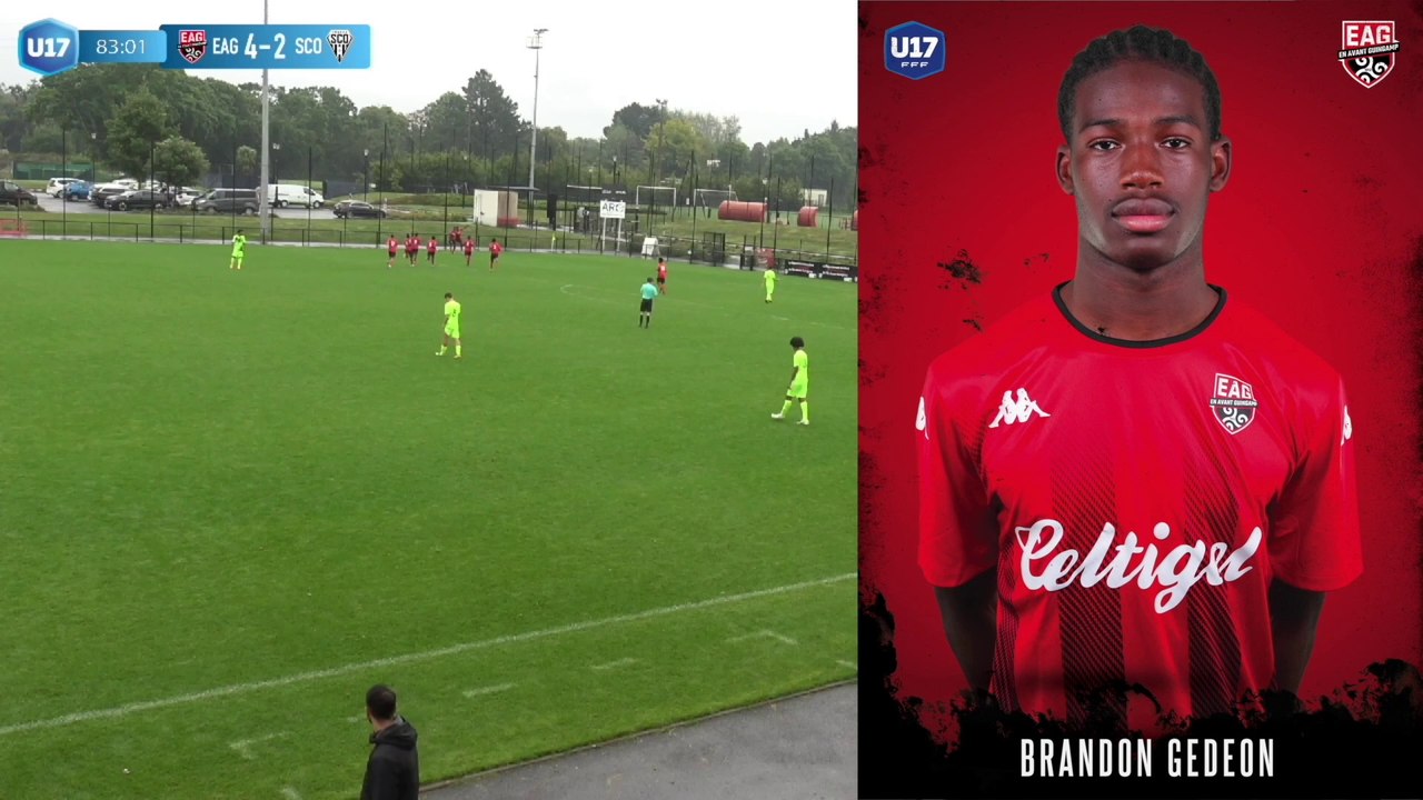 GEDEON vs ANGERS . J3. U17 Nat.