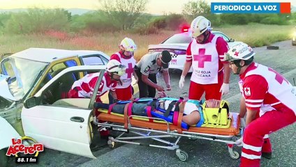 Fuerte accidente de un sacerdote en la carretera 57