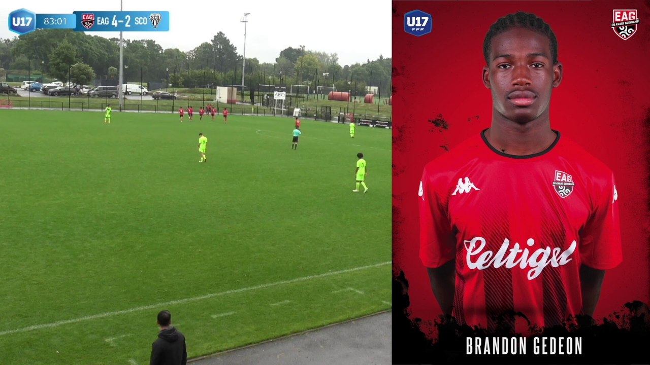 GEDEON vs ANGERS SCO - J3 U17 Nat.