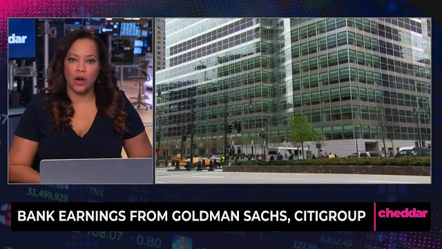 Bank Earnings From Goldman Sachs, Citigroup