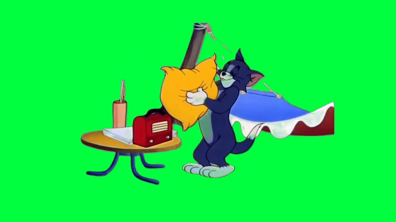 Green Screen Cartoon Tom and Jerry