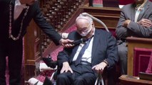 Le sénateur Gilbert Bouchet, atteint de la maladie de Charcot, défend sa proposition de loi pour une meilleure prise en charge des patients