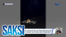 Olivia Rodrigo, nahulog sa nakabukas na trap door ng stage sa gitna ng concert | Saksi