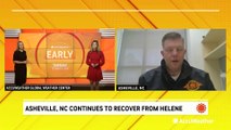 Recovery efforts continue in Asheville after Helene flooding