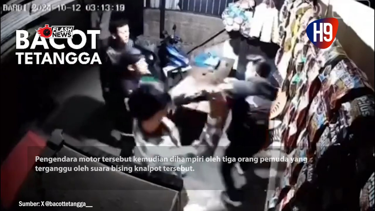 Viral Pemuda Saling Baku Hantam di Bandung Gegara Geber Knalpot Bising