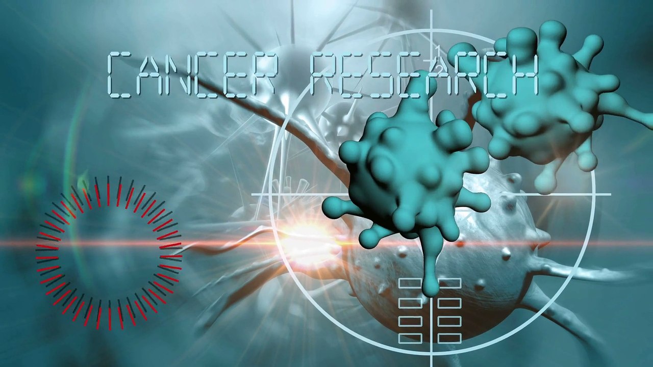 3d-animation-of-cancer-cell-and-word-cancer-research-writing-on-cancer-image-backgr-SBV-302889811-HD
