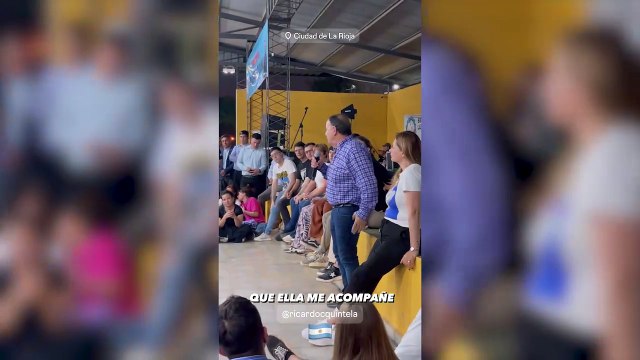 Quintela se dirigió a los jóvenes y habló sobre su decisión de postularse para presidir el PJ Nacional