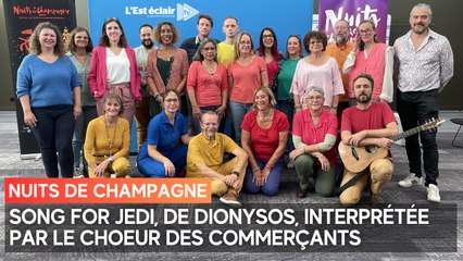 Song for Jedi, de Dionysos, par le chœur des commerçants de Troyes