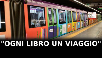 Ogni libro è un viaggio, treno metro dedicato alla lettura