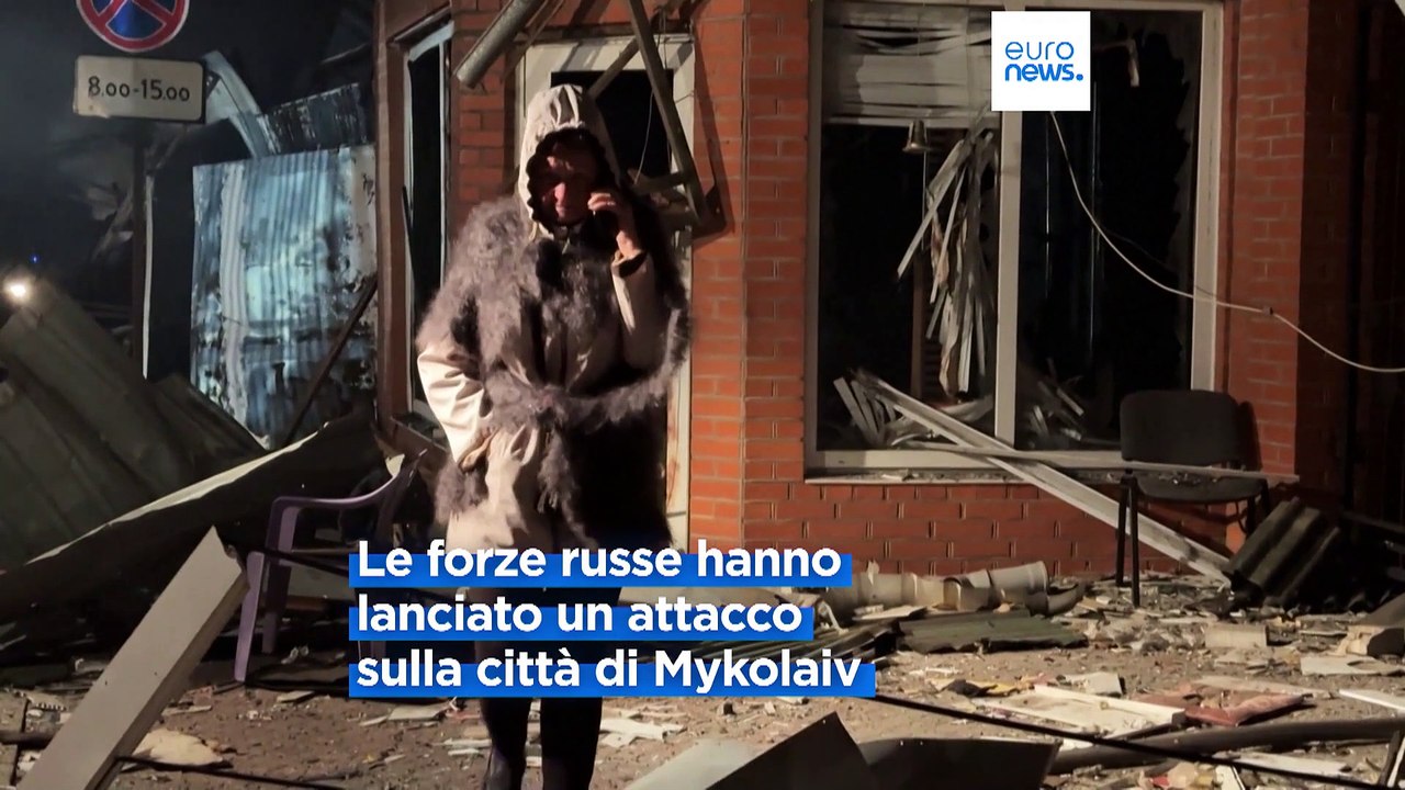 Ucraina: attacco russo su Mykolaiv, soldati nordcoreani tra le fila di Mosca