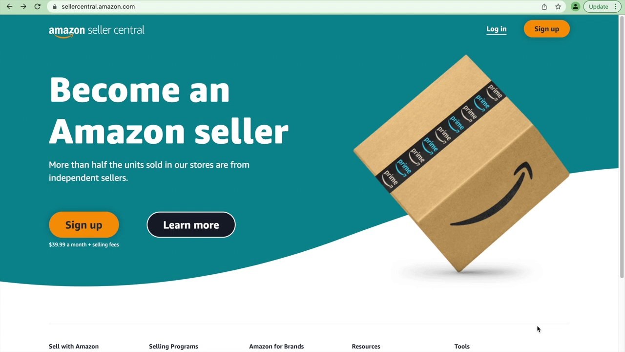 6.How to signup For Seller Central accound