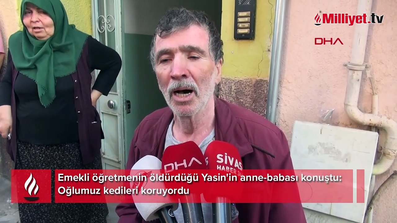 Emekli öğretmenin öldürdüğü Yasin'in anne-babası konuştu: Oğlumuz kedileri koruyordu