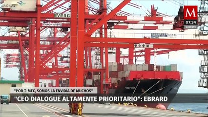 Ebrard afirma que CEO Dialogue es altamente prioritario por relación con EU