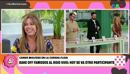 Cande Molfese sobre su relación con Gastón Edul