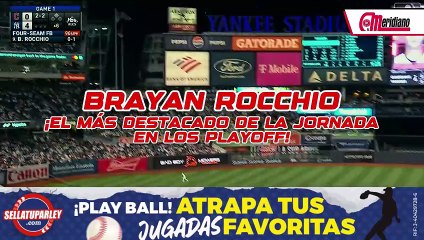 ¡Brayan Rocchio fue el venezolano más destacado de la jornada en los playoff!