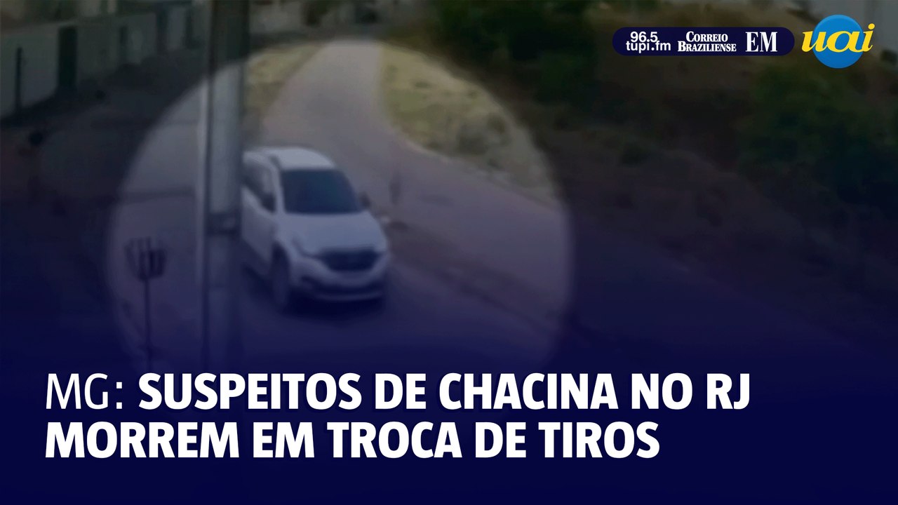 MG: suspeitos de chacina no RJ morrem em troca de tiros