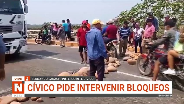 Comité Cívico pide cumplir orden de aprehensión contra Evo e intervenir bloqueos