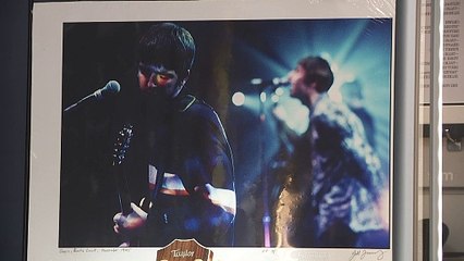 Oasis memorabilia go on sale at live auction
