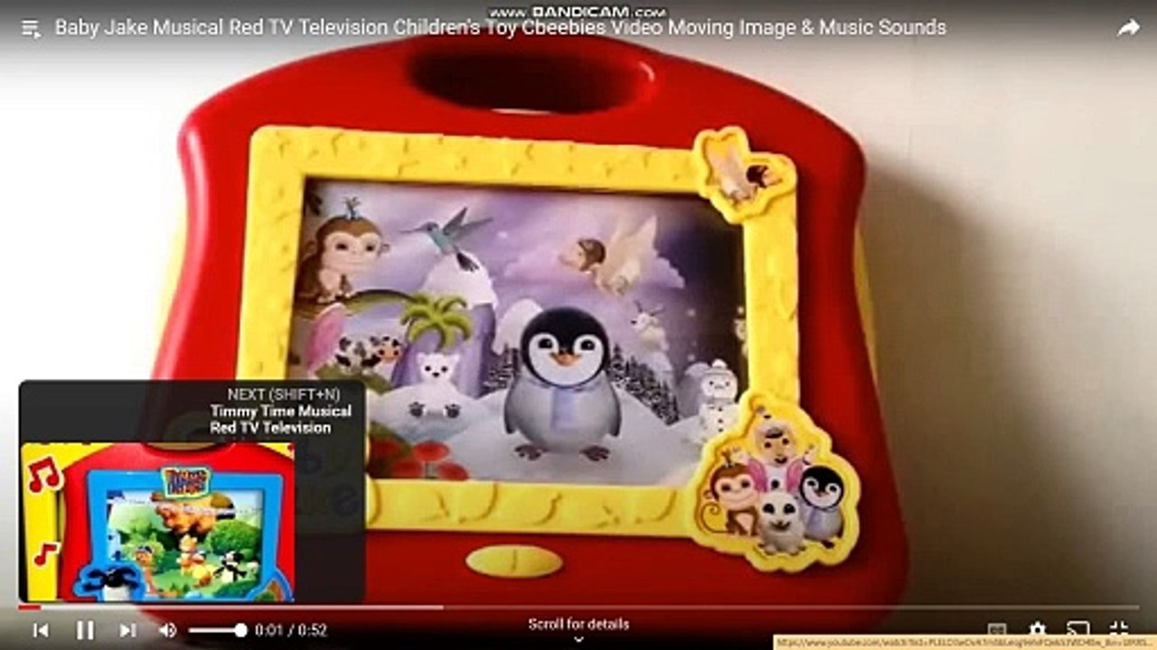 Baby Jake Musical Red TV Children's Toy Cbeebies Video Moving Image And Music Sounds