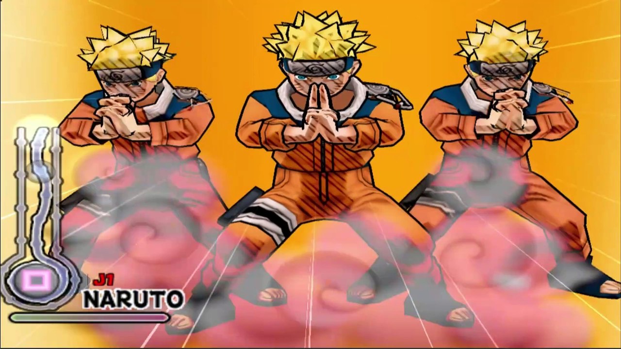 Poderes ESPECIALES de NARUTO UZUMAKI - Naruto Ultimate ninja - 2003 - PS2