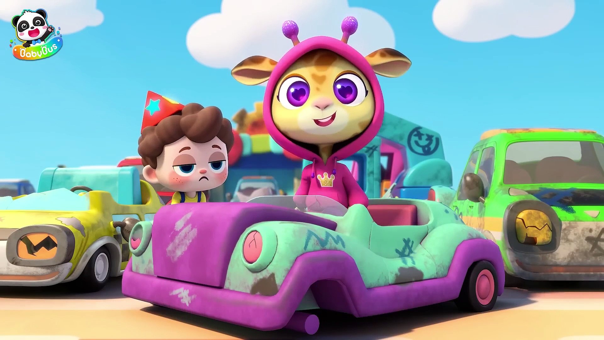 ⁣#cartoon cartoon cartoon Let's Buckle Up Song - Seatbelt Safety Song - Nursery Rhymes & Kid