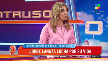 La angustia de Elba Marcovecchio ante las versiones de un tumor pulmonar de Jorge Lanata