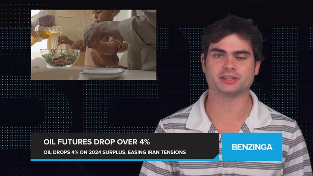 Oil Futures Fall Over 4% As 2024 Surplus Looms And Iran Tensions Subside