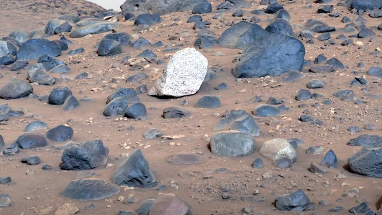 Perseverance Rover Owned By NASA Captures Oddball Rock On Mars