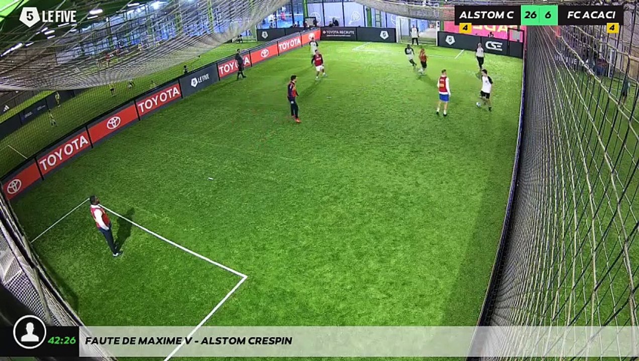 Faute de Maxime V - ALSTOM CRESPIN