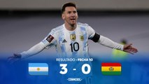 Argentina vs Bolivia (3-0) | Eliminatorias 2022 | Fecha 10