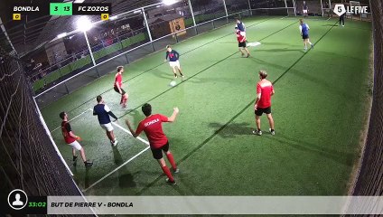 But de Pierre V - BONDLA