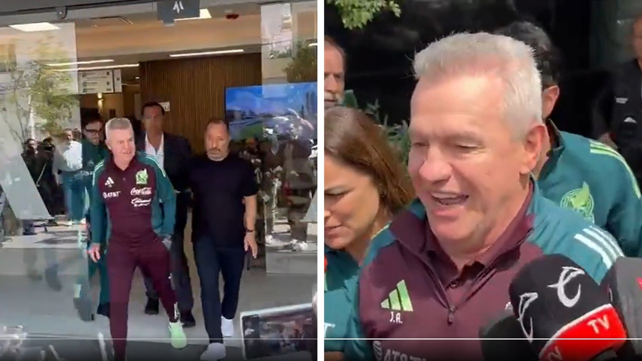 Javier Aguirre sale caminando y en buenas condiciones del hospital: "No sean chismosos cabr*nes"