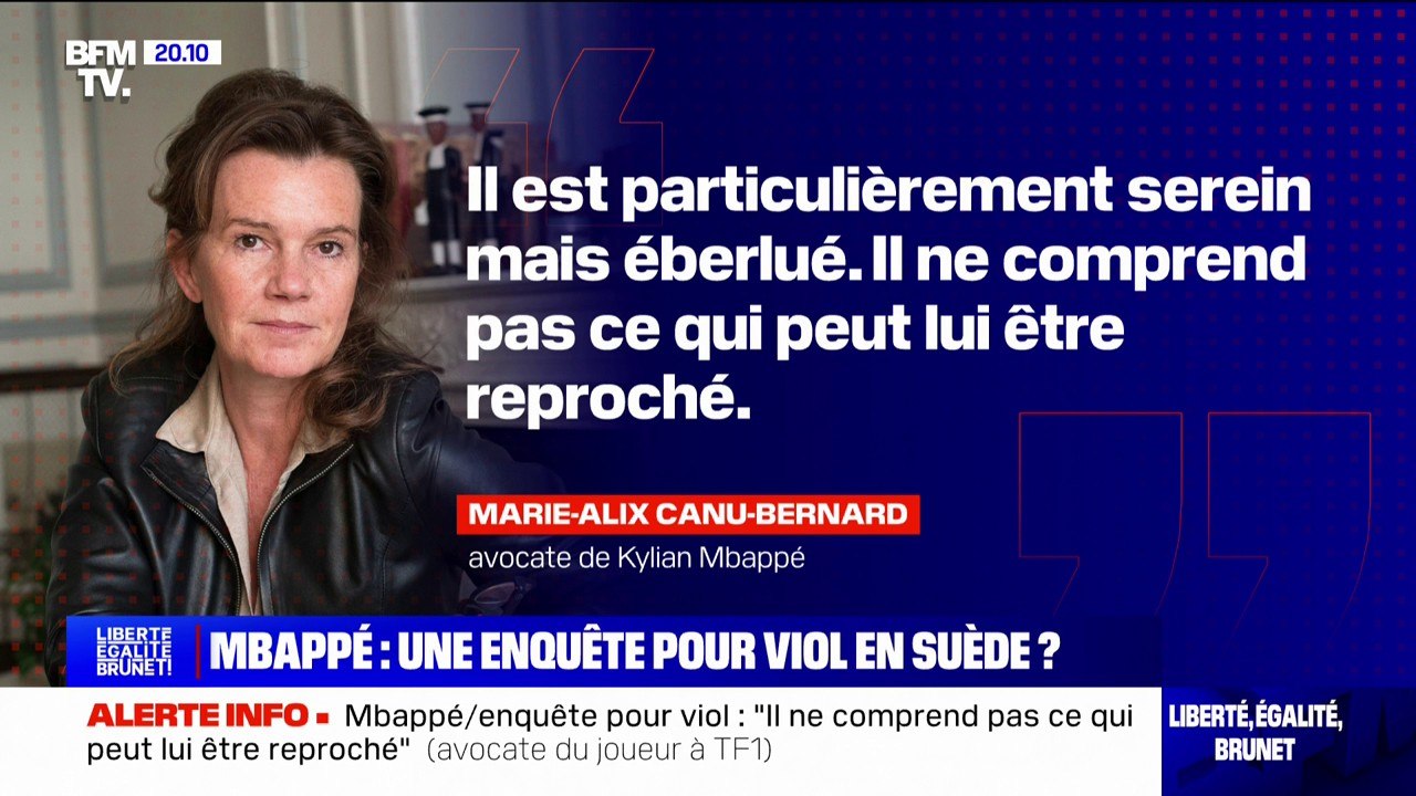 "Il n'a rien à se reprocher": l'avocate de Kylian Mbappé répond à l'accusation de viol formulée contre le footballeur dans la presse suédoise