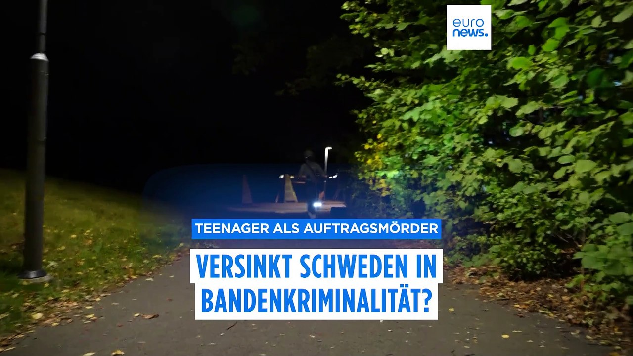 Teenager als Auftragsmörder: Versinkt Schweden in Bandenkriminalität?