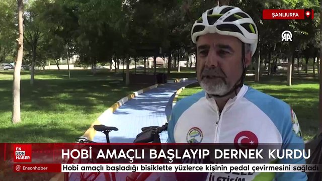 Şanlıurfa'da hobi amaçlı başladığı bisiklette yüzlerce kişinin pedal çevirmesini sağladı