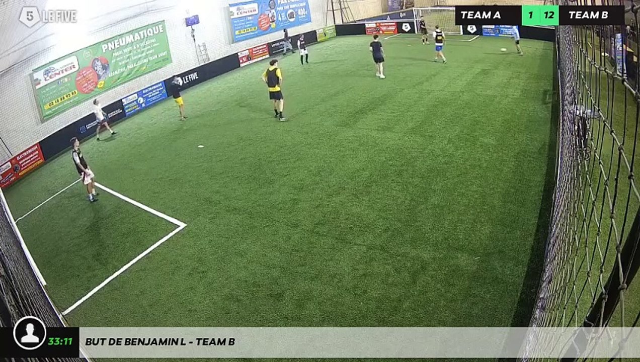 But de Benjamin L - Team B