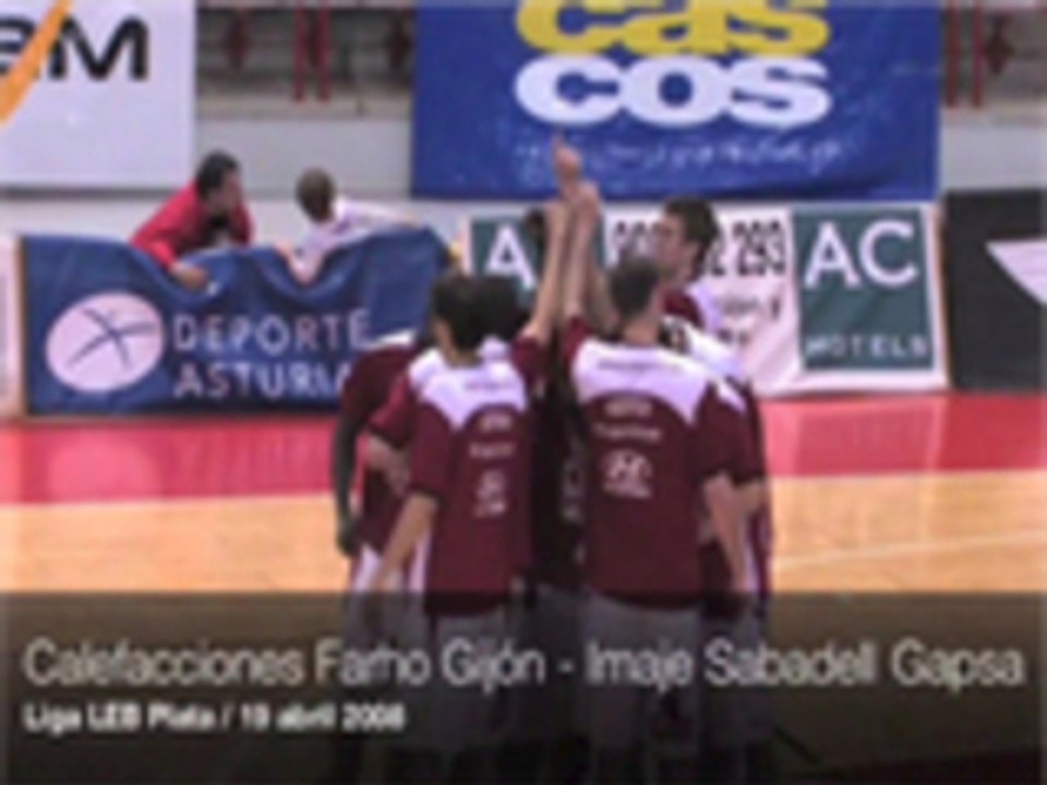 Farho Gijón - Imaje Sabadell  LEB Plata