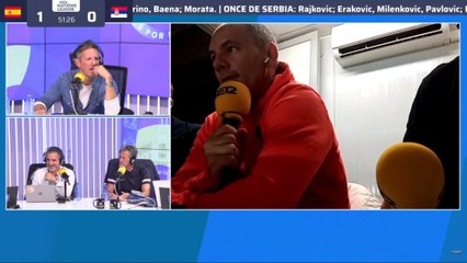 El penalti que falló Morata en el España vs. Serbia