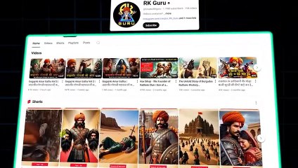 YouTube Automation with AI Like CreatorRKguru truewords1995 Make FACELESS YouTube Videos with AI480p