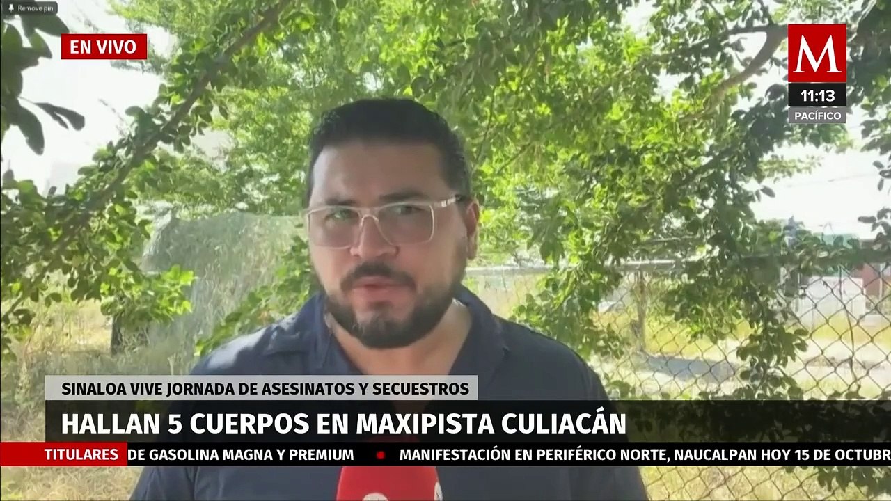La violencia persiste en Culiacán: Asesinatos y secuestros azotan el estado
