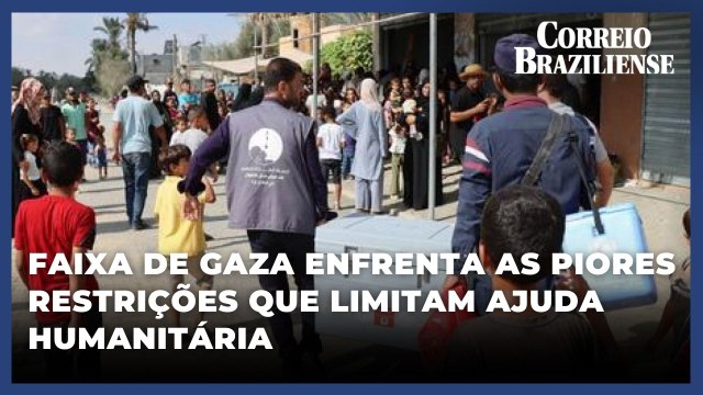 ONU denuncia 'piores restrições' à ajuda humanitária em Gaza desde início da guerra