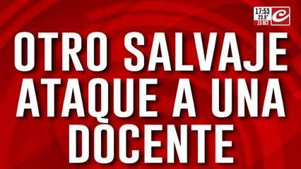 Madre furibunda golpeó a maestra jardinera: habla la docente agredida