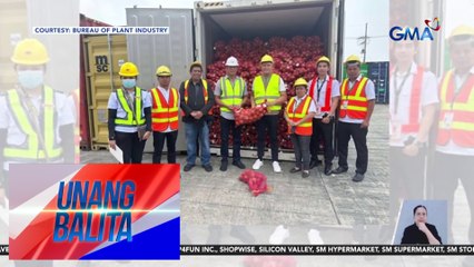 P3.5M halaga ng puting sibuyas na galing China, nasabat sa pantalan sa Maynila | Unang Balita