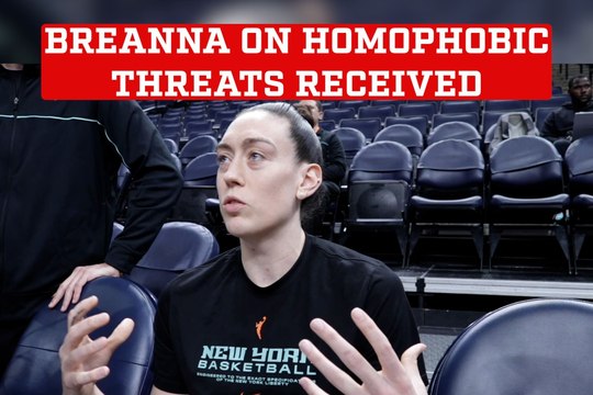 Breanna Stweart speaks out about the homophobic threats received