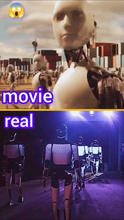 "Elon Musk’s Vision Tesla’s Robots!" #shorts