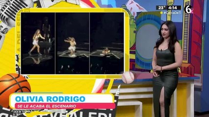 Fatal caída de Olivia Rodrigo