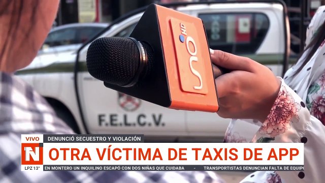 Joven denuncia secuestro y violación de taxista por app