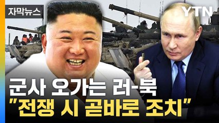 [자막뉴스] 러시아, 북한과 '동반자' 거론... "전쟁 시 군사 지원할 것" / YTN