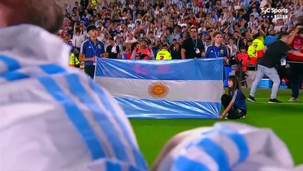 Himno Argentina vs. Bolivia