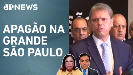 Download Video: Tarcísio de Freitas e 16 prefeitos de SP pedem intervenção da Enel ao TCU; Cristiano Vilela avalia